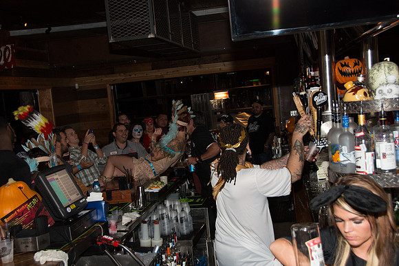 Gas Monkey Halloween Party